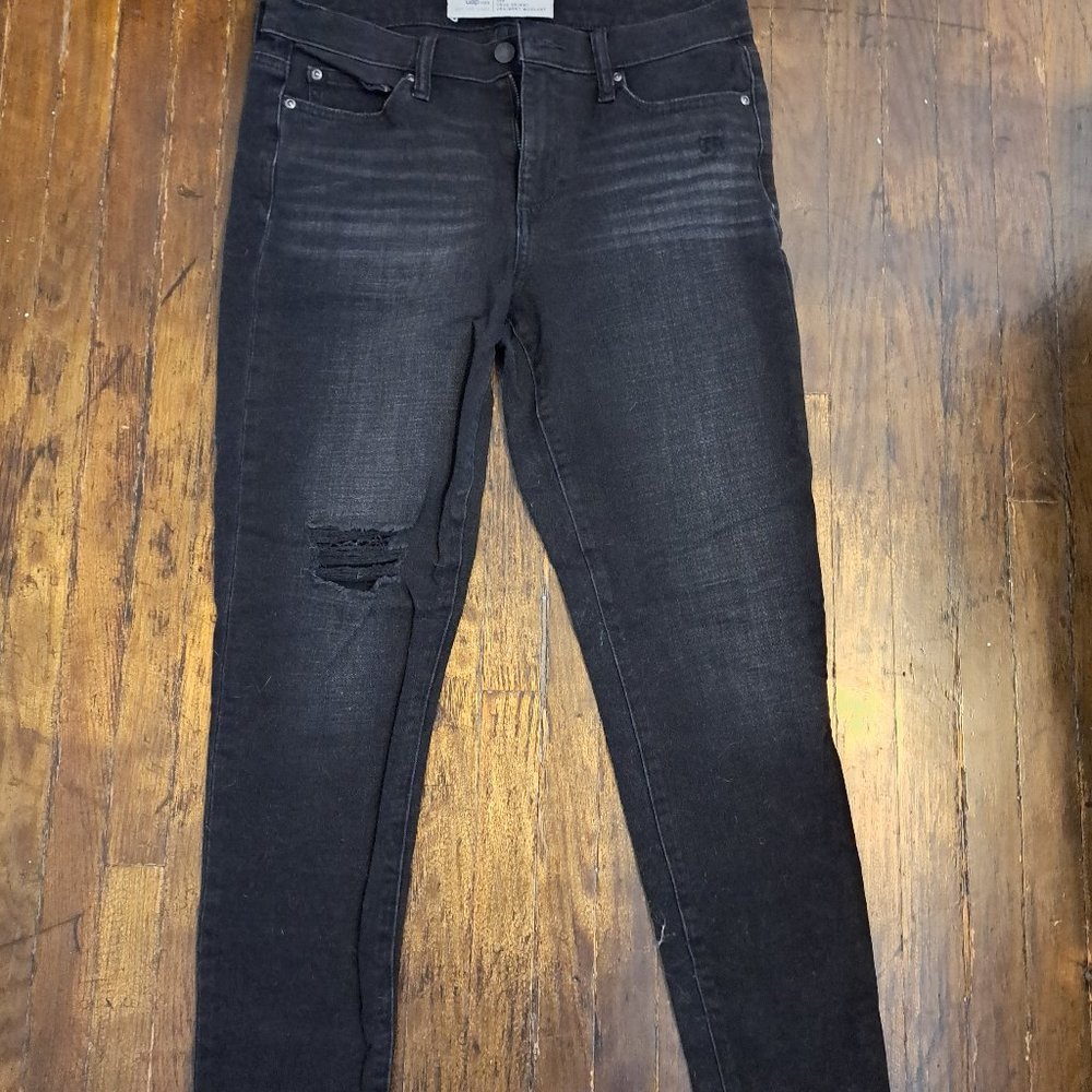 GAP Jeans True Skinny Black Jeans Size 30 Regular